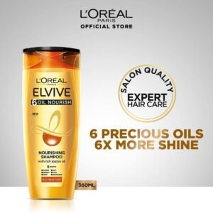 L'Oreal Paris Elvive 6 Oil Nourish Shampoo (360ml)